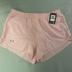 Under Armour Women's Light Pink Athletic Shorts